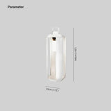 Hexagonal Handle Lantern Outdoor Floor lamps - Clowas