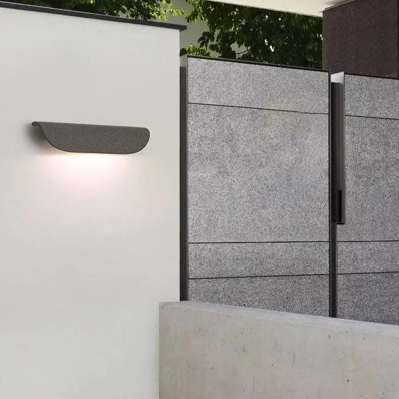 Arc Shaped Longboard Modern Outdoor Wall Lights - Clowas