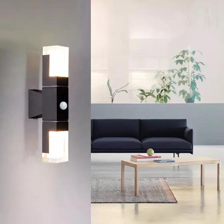 Modern Vertical Outdoor Up and Down Wall Lights - Clowas