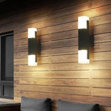Modern Vertical Outdoor Up and Down Wall Lights - Clowas
