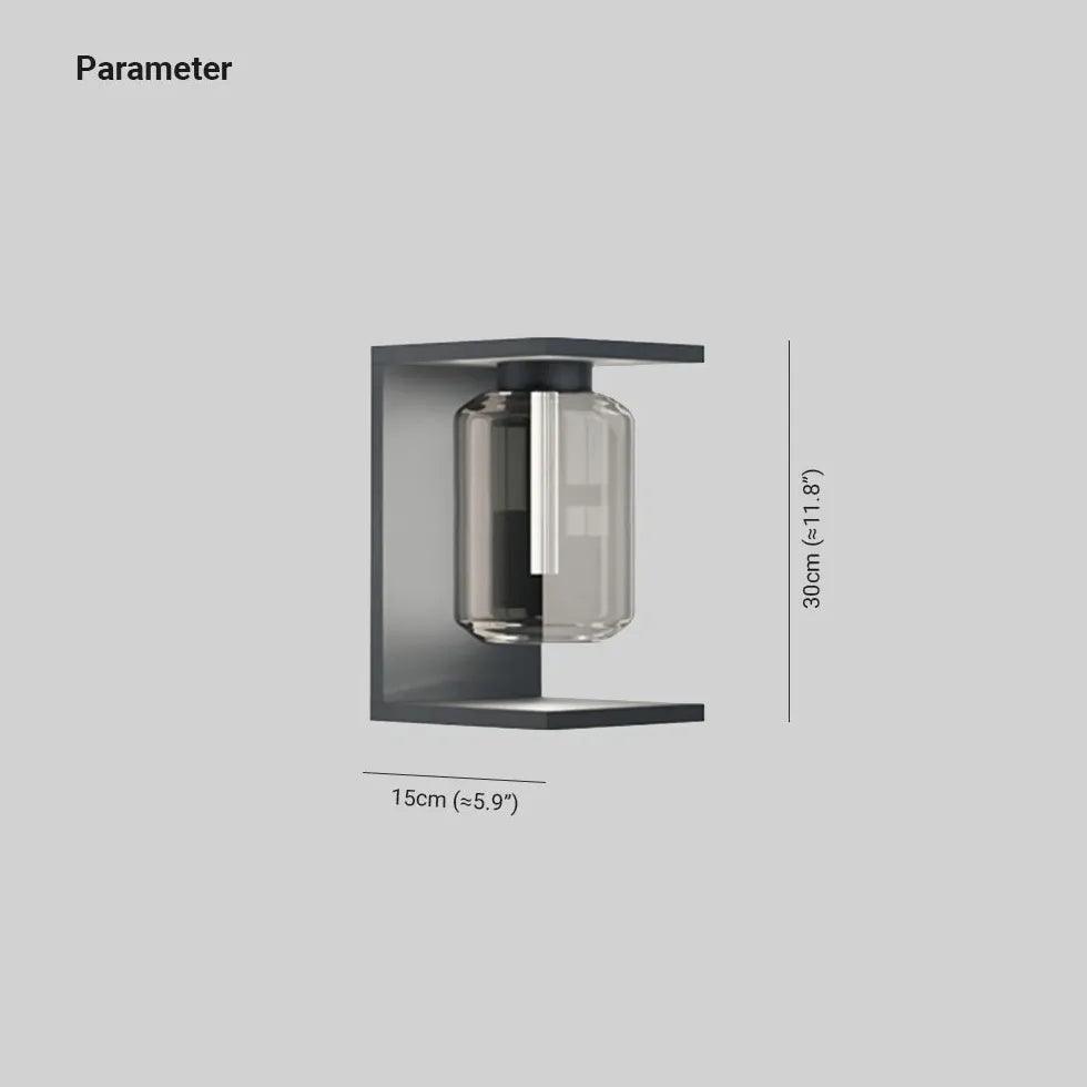 grey outdoor wall lighting solar led light - Clowas