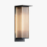 White Long Strip Solar Outdoor Wall Lamp - Clowas