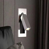 Rectangular Warm White Black Spotlight for Bedroom - Clowas