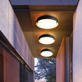 Porch Round Flush Led Outdoor Lights - Clowas