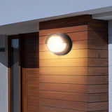 Minimalist Geometry Black Led Outdoor Wall Lights - Clowas