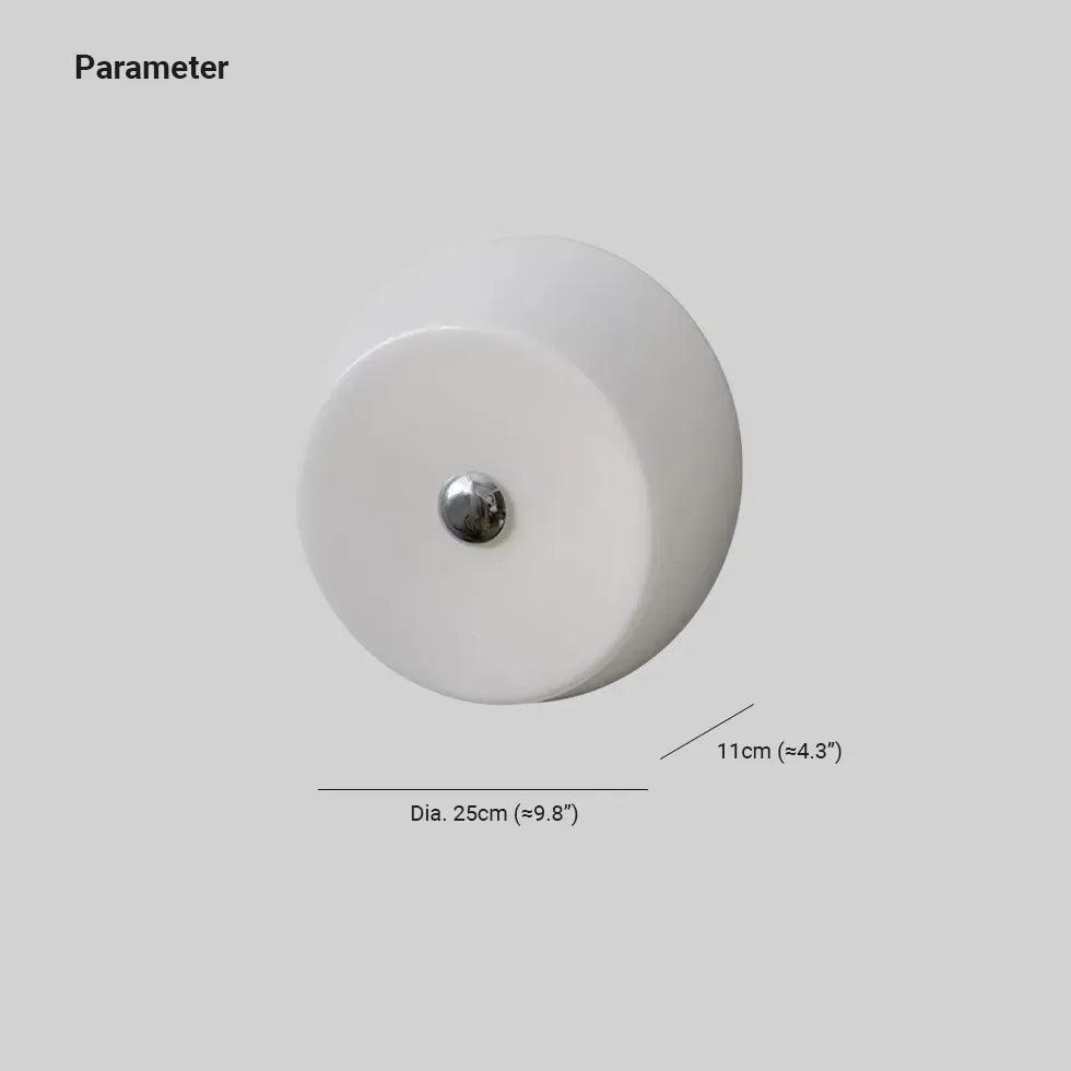 Round Flush Led Modern Wall Lights - Clowas