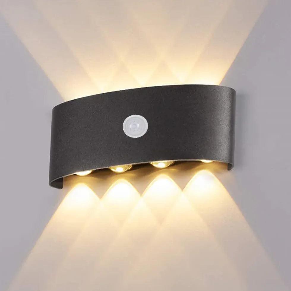 Motion Sensor LED Outdoor Up and Down Wall Lights - Clowas