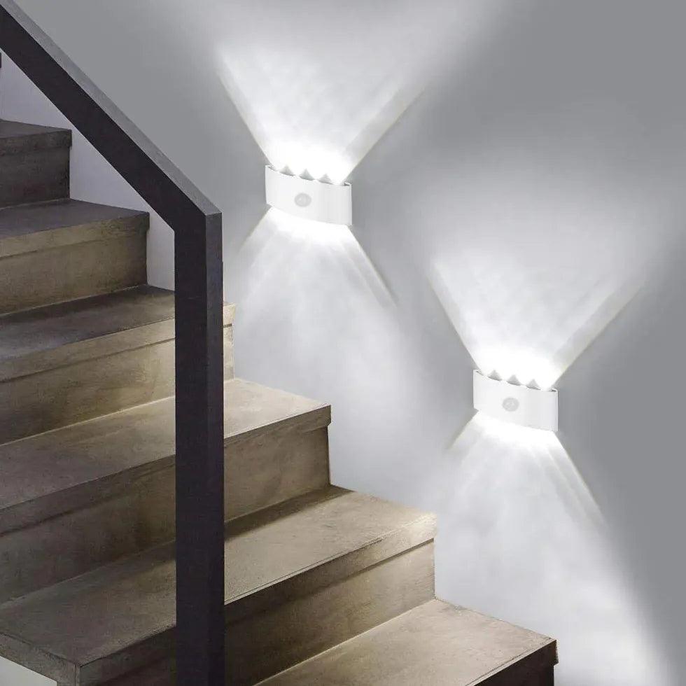 Motion Sensor LED Outdoor Up and Down Wall Lights - Clowas