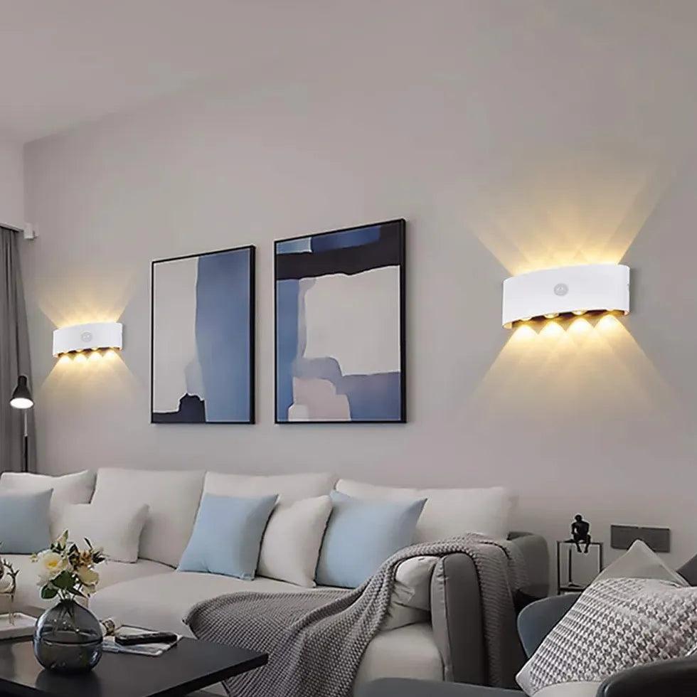 Motion Sensor LED Outdoor Up and Down Wall Lights - Clowas