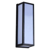 Large External Wall Lights Black - Clowas