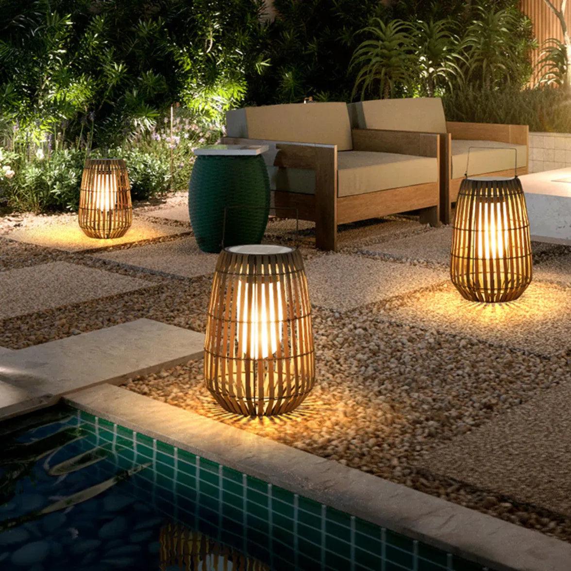 Weather Cage Outdoor Floor lamps - Clowas