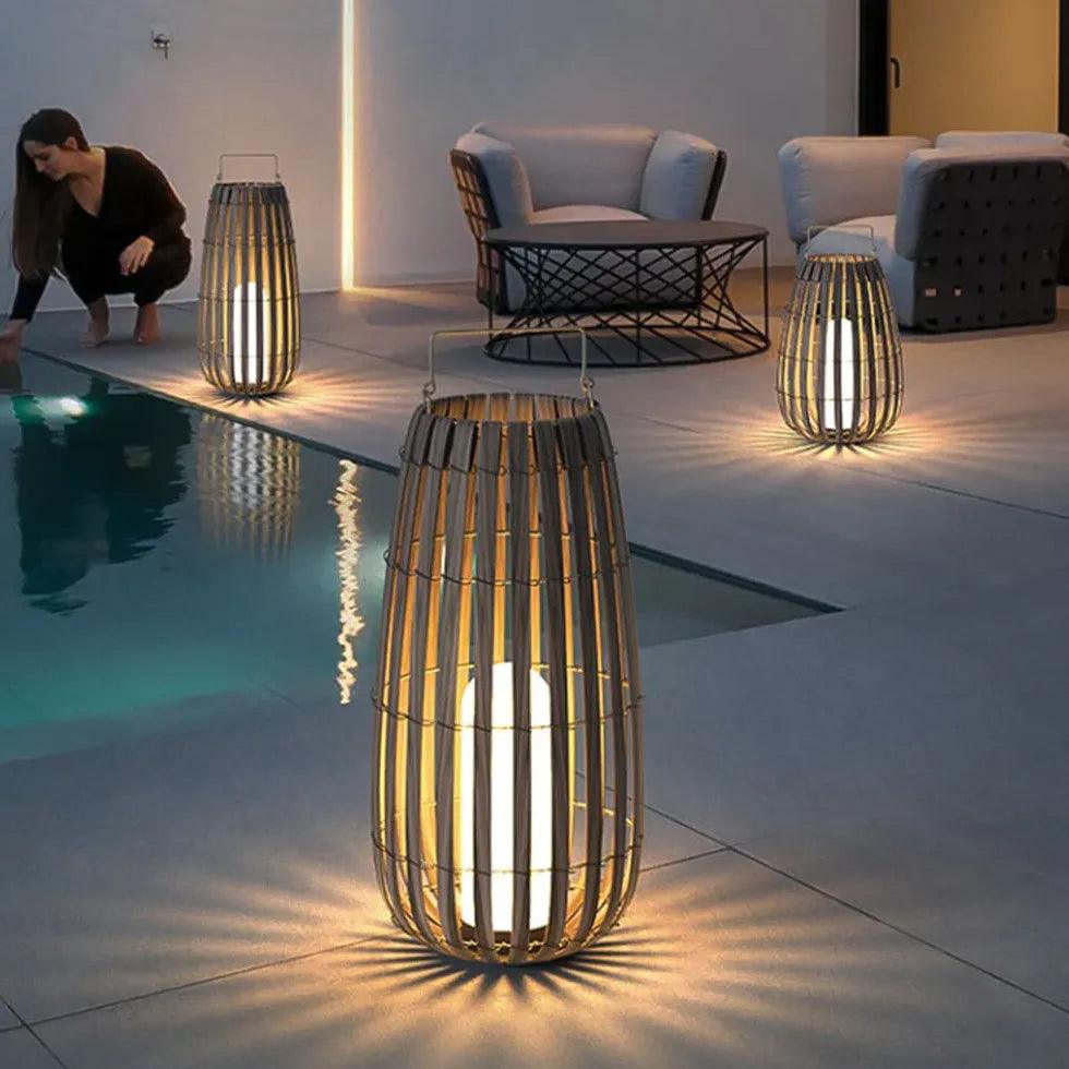 Weather Cage Outdoor Floor lamps - Clowas