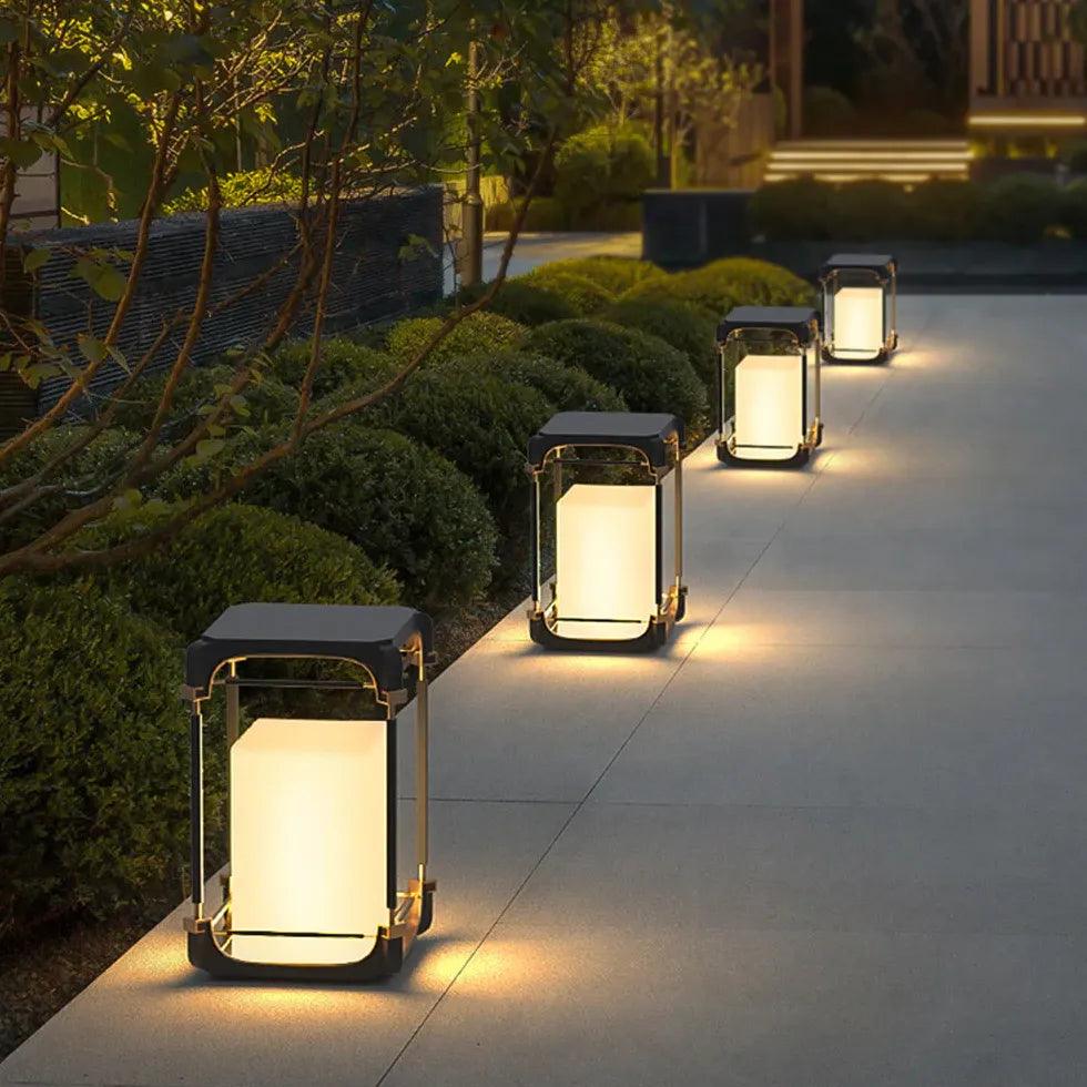 Frame Lantern Outdoor Floor lamps - Clowas