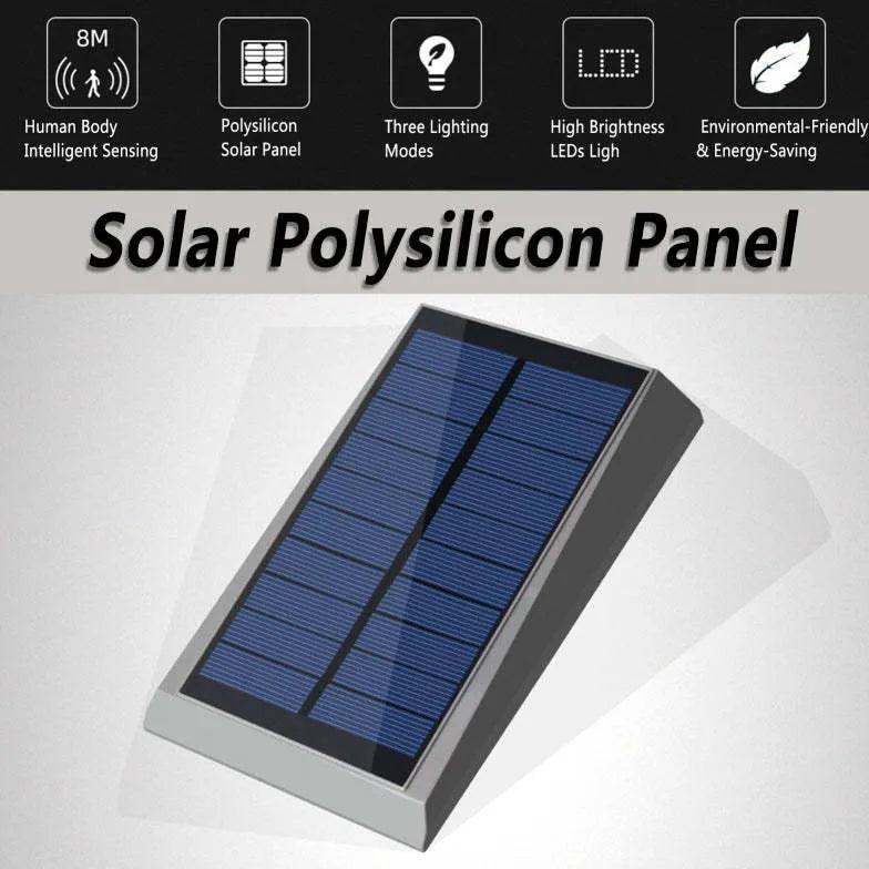 Sensing Solar LED Outdoor Wall Light - Clowas