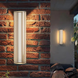 outdoor half lantern wall light black - Clowas
