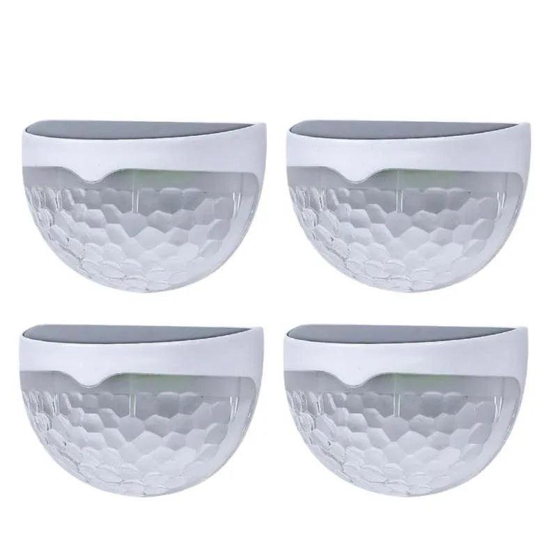 Shell Sensor Solar Outdoor Wall Lamp - Clowas