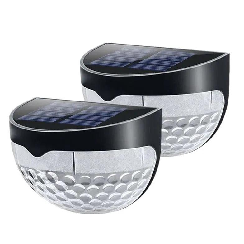 Shell Sensor Solar Outdoor Wall Lamp - Clowas