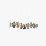Oval Blade Crystal Dining Room Chandelier - Clowas