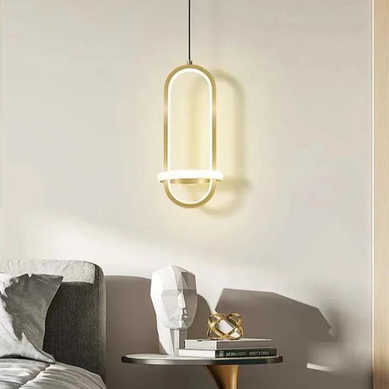 Oval Ring Bathroom Modern Pendant Light - Clowas