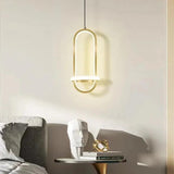 Oval Ring Bathroom Modern Pendant Light - Clowas