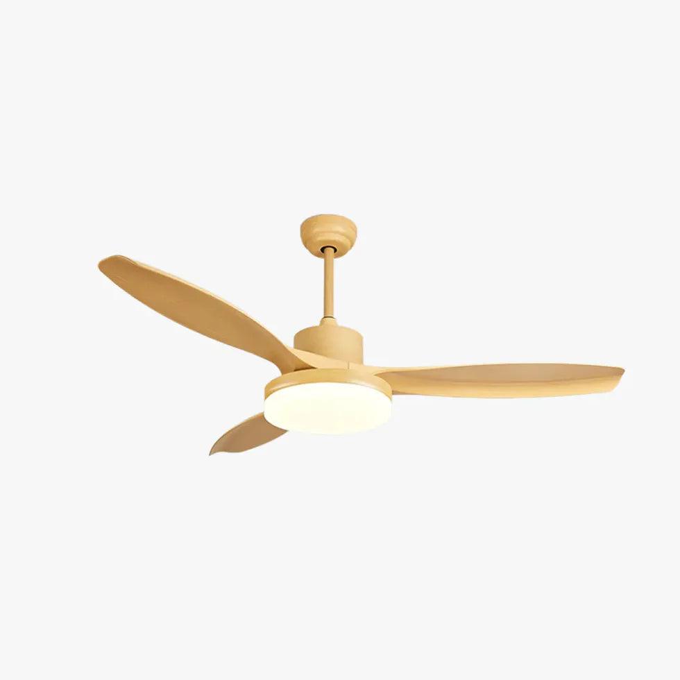Grey LED Modern Ceiling Fan with Light - Clowas