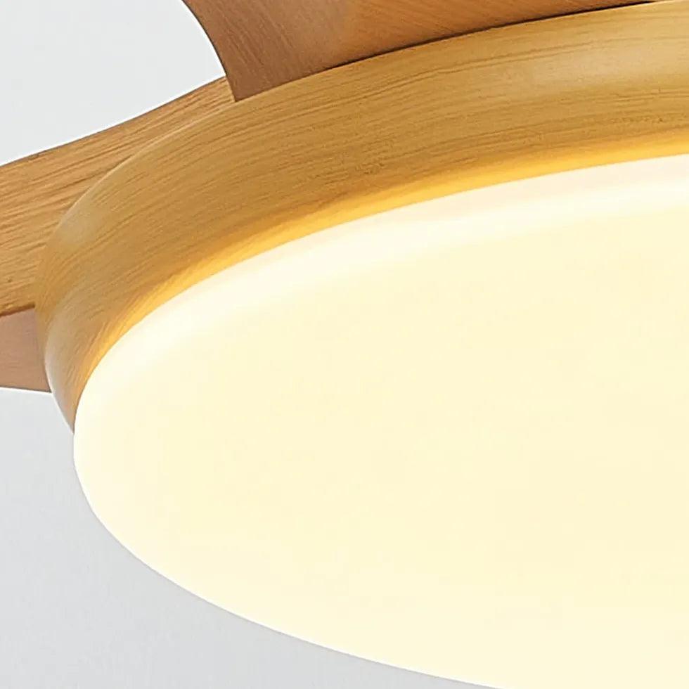 Grey LED Modern Ceiling Fan with Light - Clowas