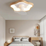 Hidden Bedroom Modern Ceiling Fan with Light - Clowas