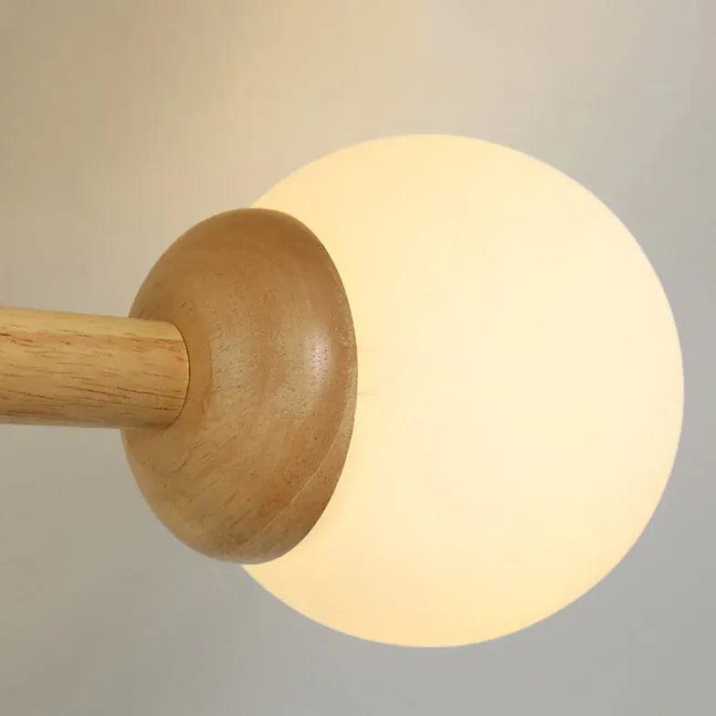 Radioactive Bulls Wooden Flush Ceiling Lights - Clowas