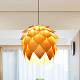 Wooden Creative Pinecone Pendant Light