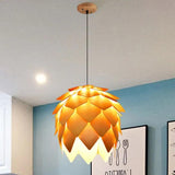 Wooden Creative Pinecone Pendant Light