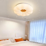 Cloud Cotton Bedroom White Flush Ceiling Lights - Clowas