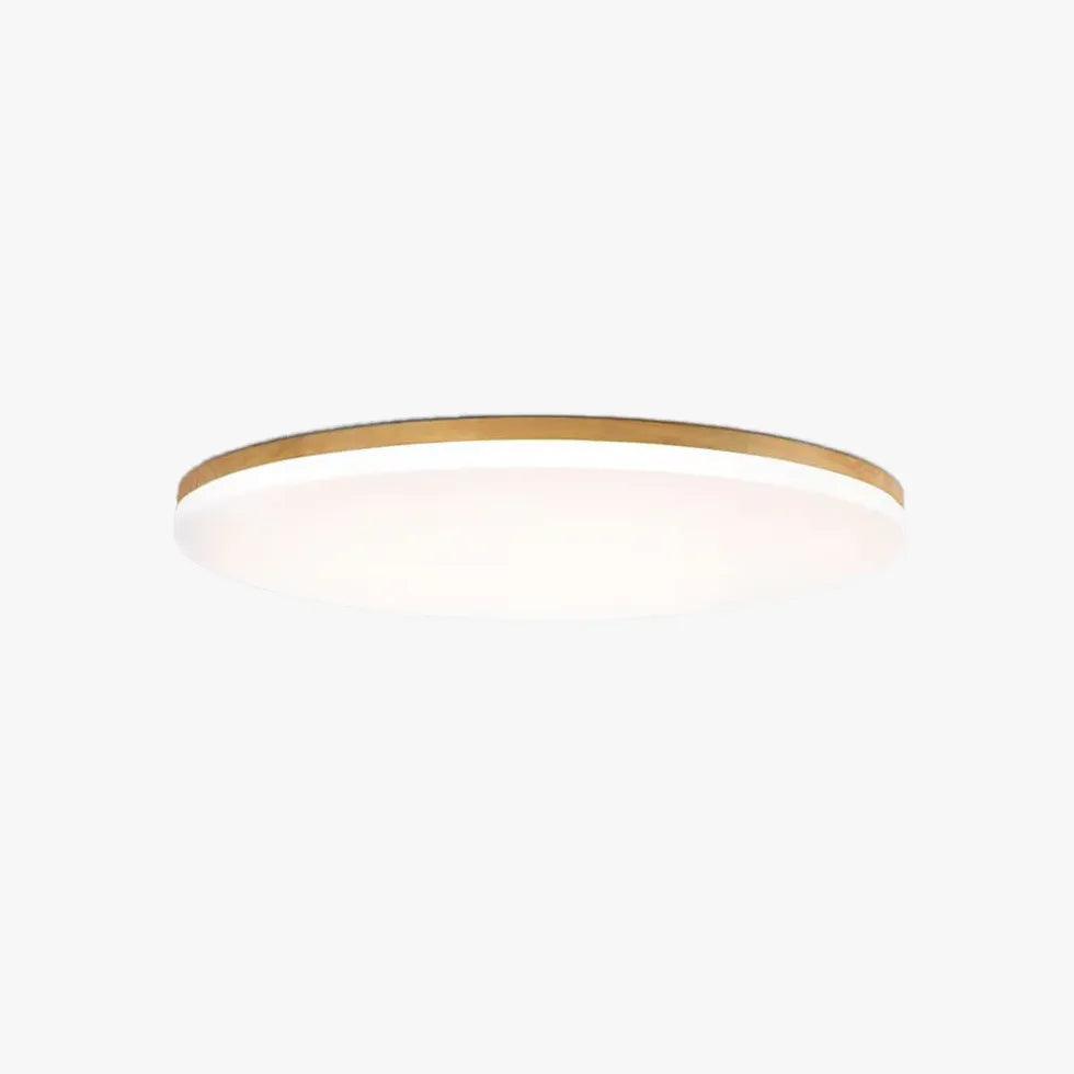 White Soft Light Bedroom Flush Ceiling Lights - Clowas