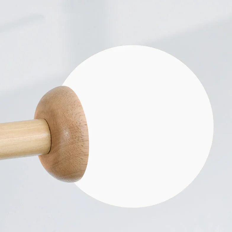 Triangle Interlacing Bedroom Wooden Flush Ceiling Lights - Clowas