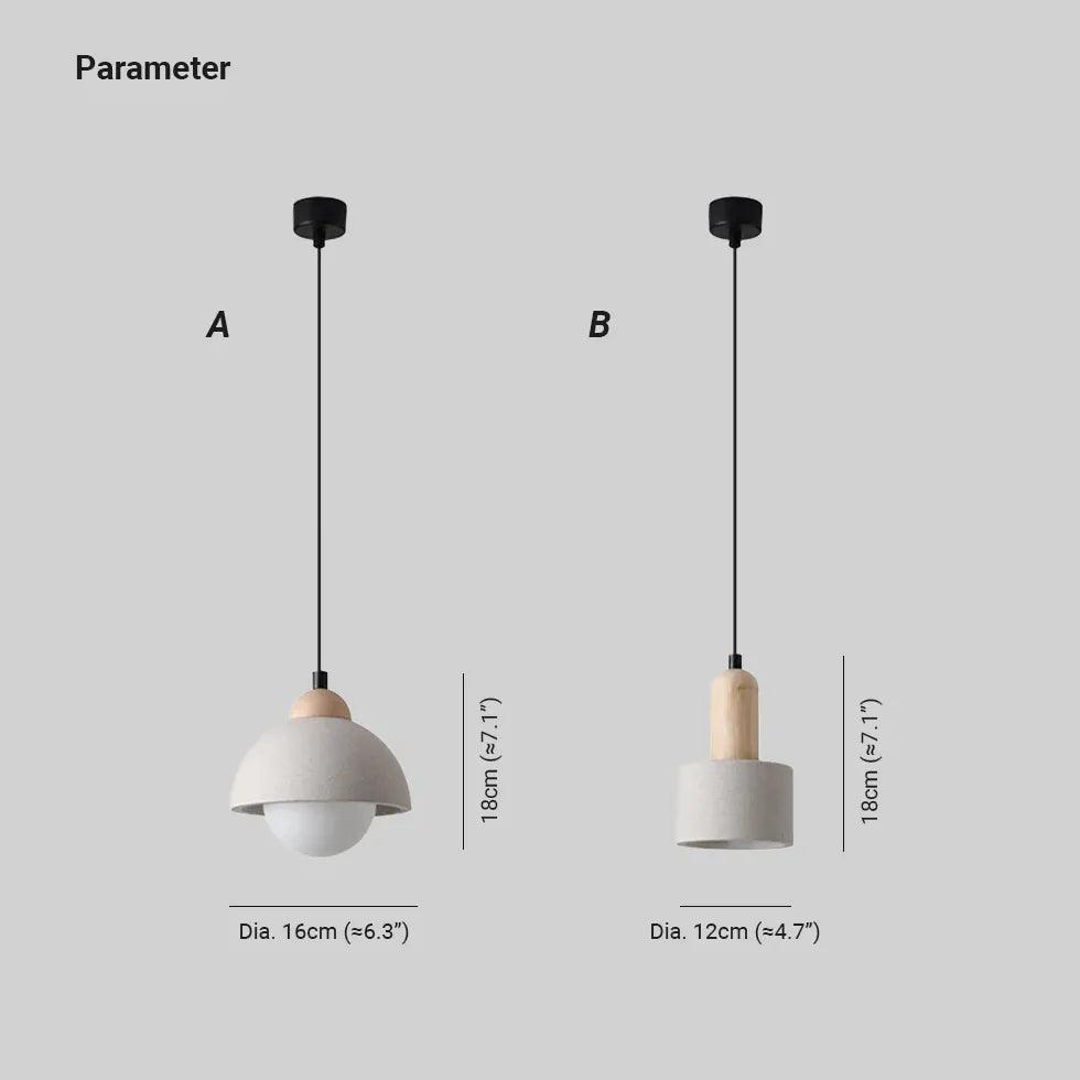 Half Ball Bedroom Modern Pendant Light - Clowas
