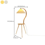 Solid Wood Tripod Floor Lamp for Tea Table - Clowas