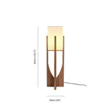 Wooden Frame Square Modern Floor Lamp - Clowas