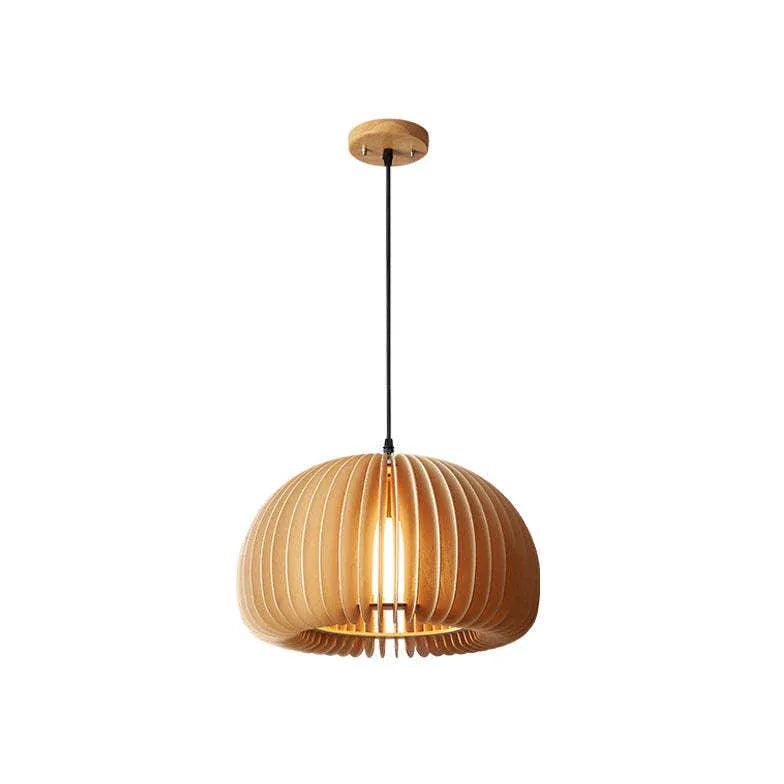 Scallop Balls Kitchen Wooden Pendant Light - Clowas