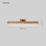 Modern Wooden Led Mirror Lights - Clowas