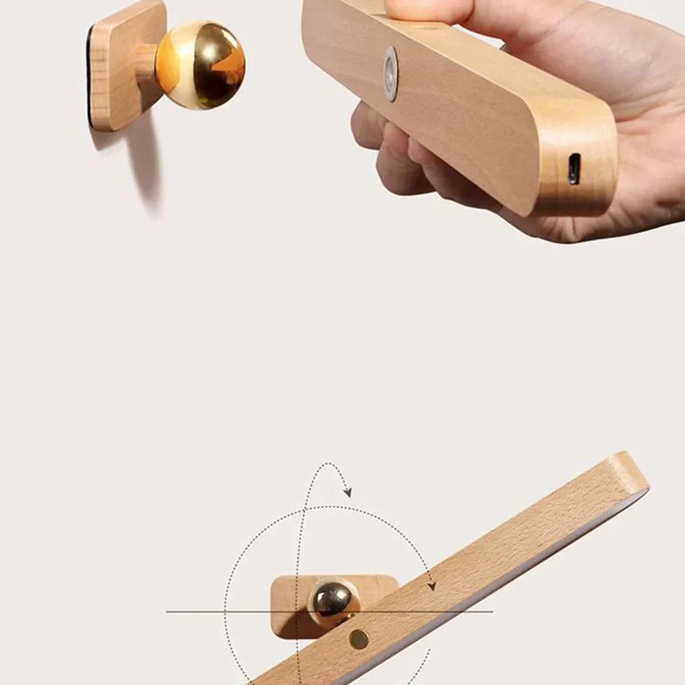 Modern Wooden Led Mirror Lights - Clowas