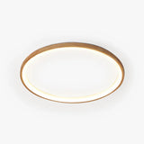 Depression Neutral Modern Wooden Flush Ceiling Lights - Clowas