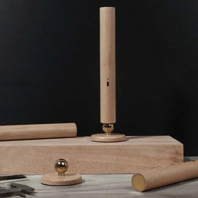 USB Rechargeable Wall Light Wooden - Clowas