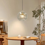 Modern Glass Ball Pendant Light Dimmable for Dining Room