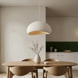 Nordic Wabi Sabi Dome Pendant Light Dimmable for Dining Room