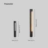 Outdoor Pillar Light Fixtures Solar Powered Ground Mounted