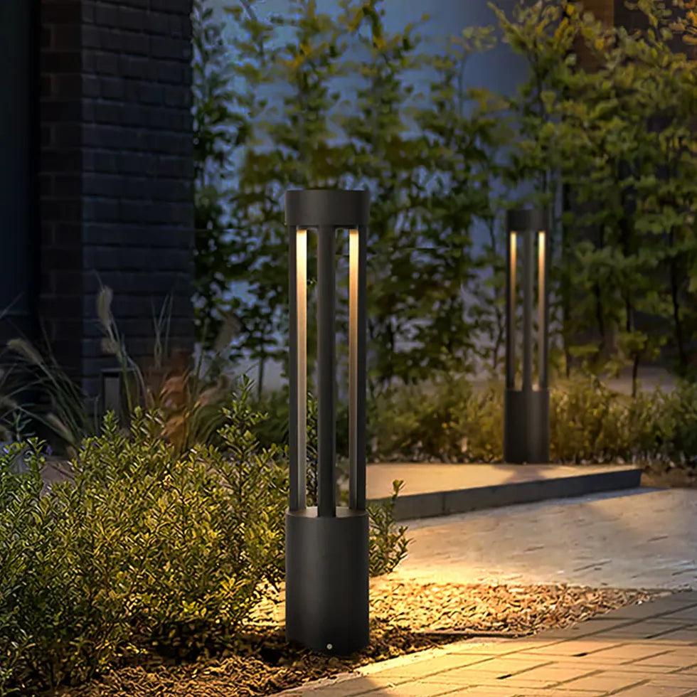 Bollard Type Lighting Rust-Resistant Column