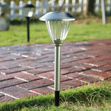 Outdoor Glass Bollard Pole Light for Lawn