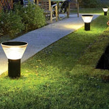 Contemporary Solar Waterproof Bollard Light for Garden