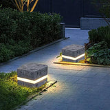 Japanese Fiberglass Column Lights for Stone Pillars