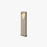 Outdoor Minimalist Cement Post Light for Garden