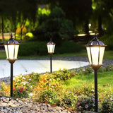 Waterproof Hexagonal Solar Pillar Lights for Outdoor